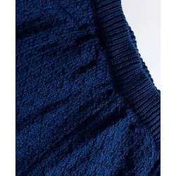 Babyhug Sweater Knit Full Length Solid Woollen Pant - Red