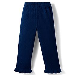 Babyhug Sweater Knit Full Length Solid Woollen Pant - Red