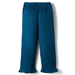 Babyhug Sweater Knit Full Length Solid Woollen Pant - Red