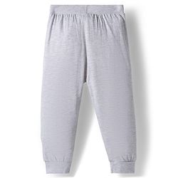 Babyhug Cotton Knit Full Length Lounge Pants With Camouflage & Text Print Pack of 5 - Olive Green White & Yellow