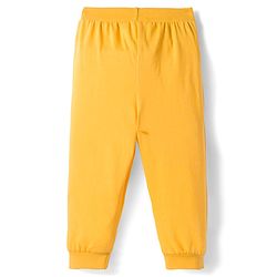 Babyhug Cotton Knit Full Length Lounge Pant With Text Print Pack Of 5 - Multicolour