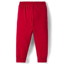 Babyhug Cotton Knit Full Length Lounge Pant With Text Print Pack Of 5 - Multicolour