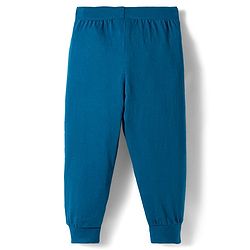 Babyhug Cotton Knit Full Length Lounge Pant With Text Print Pack Of 5 - Multicolour