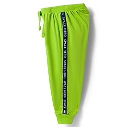 Babyhug Cotton Knit Full Length Lounge Pant With Stripes Pack Of 3 - Lime Green & Blue