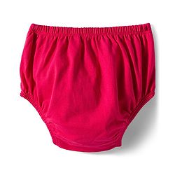 Babyhug Single Jersey Woven Full Sleeves Frock With Bloomers & Cherry Print - Maroon