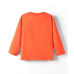 Babyhug 100% Cotton Knit Full Sleeves T-Shirt with Certified  Hero Text Print - Orange