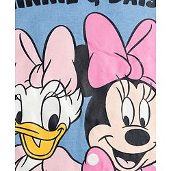 Babyhug Disney Single Jersey Knit Full Sleeves T-Shirt with Minnie and Friends Graphics Pack of 3 - Light Blue Pink & White
