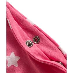 Babyhug Disney Interlock Knit Full Sleeves Sleep Suits With Minnie & Friends Graphics Pack Of 2 - Pink & White