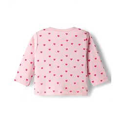 Babyhug Disney Interlock Knit Full Sleeves Jhablas With Minnie & Friends Print Pack Of 3 - Pink White & Dark Pink