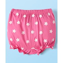 Babyhug Disney 100% Cotton Bloomers With Minnie & Friends Graphic Pack Of 3 - Multi Colour