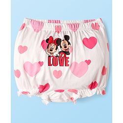 Babyhug Disney 100% Cotton Bloomers With Minnie & Friends Graphic Pack Of 3 - Multi Colour