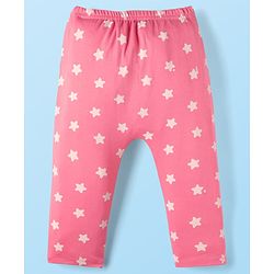 Babyhug Disney 100% Cotton Full Length Diaper Leggings With Minnie & Friends Graphic Pack Of 3 - Multi Colour