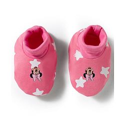 Babyhug Disney Cap Mitten & Booties With Minnie Mouse Pink - Diameter 10 cm