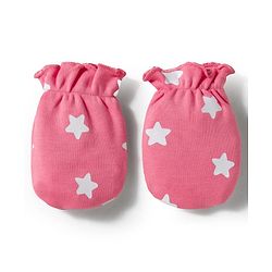 Babyhug Disney Cap Mitten & Booties With Minnie Mouse Pink - Diameter 10 cm