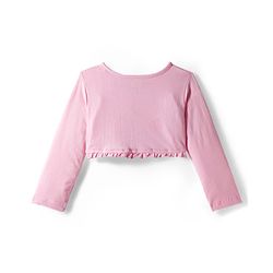 Babyhug Cotton Woven Floral Printed Frock with Full Sleeves Shrug - Pink & Green