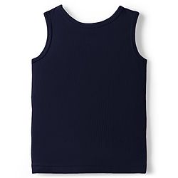 Babyhug Knit Sleeveless Solid Thermal Vest - Navy Blue