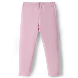 Babyhug Disney Cotton Knit Full Length Leggings With Minnie Mouse Graphics Pack Of 2 - Purple & Pink