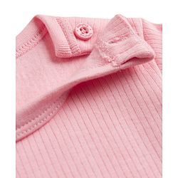 Babyhug Knit Full Sleeves Solid Pullover Thermal Vest - Pink