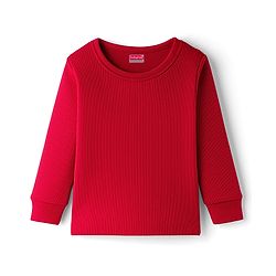 Babyhug Knit Full Sleeves Solid Colour Thermal Inner Pullover Vest - Red