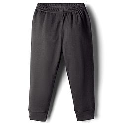 Babyhug Knit Full Length Thermal Wear Leggings - Grey