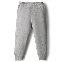 Babyhug Knit Full Length Thermal Wear Leggings - Light Grey