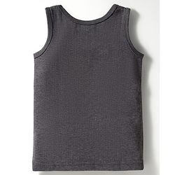 Babyhug Knit Full Sleeves Solid Thermal Set with Vest - Dark Grey