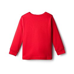 Babyhug Knit Full Sleeves Solid Thermal Vest & Pant Set - Red