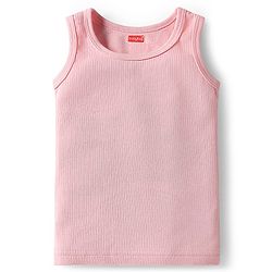 Babyhug Knit Full Sleeves Solid Pullover Thermal Set with Vest - Pink