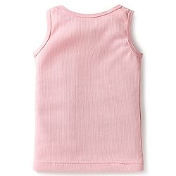 Babyhug Knit Full Sleeves Solid Pullover Thermal Set with Vest - Pink