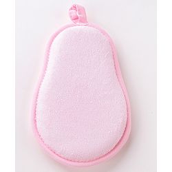 Babyhug Penguin Shaped Bath Sponge/Loofah - Pink