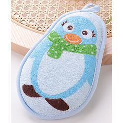 Babyhug Penguin Shaped Bath Sponge/Loofah - Pink