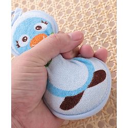 Babyhug Penguin Shaped Bath Sponge/Loofah - Pink