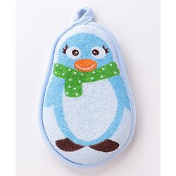 Babyhug Penguin Shaped Bath Sponge/Loofah - Pink