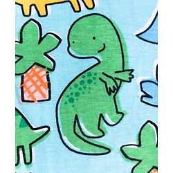 Babyhug 100% Cotton Knit Full Sleeves Striped & Dino Printed T-Shirts Pack of 3 - Multicolor