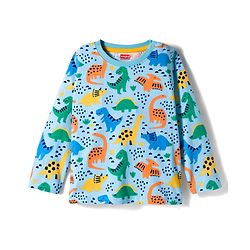 Babyhug 100% Cotton Knit Full Sleeves T-Shirts with Animal Print Pack of 3 - Multicolor
