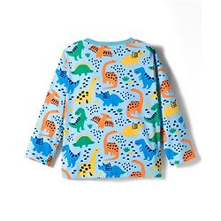 Babyhug 100% Cotton Knit Full Sleeves T-Shirts with Animal Print Pack of 3 - Multicolor