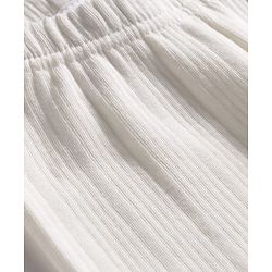 Babyhug Cotton Knit Full Length Thermal Wear Legging - Off White