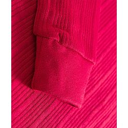Babyhug Knit Full Sleeves Solid Color Thermal Vests & Pant Set - Red
