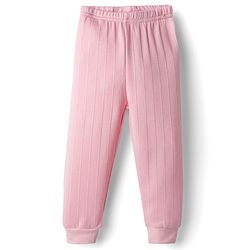 Babyhug Knit Full Sleeves Thermal Inner Wear Set - Pink