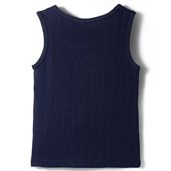 Babyhug Knit Full Sleeves Solid Thermal Set With Vest - Navy Blue