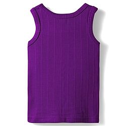 Babyhug Knit Full Sleeves Solid Color Thermal Vests & Pant Set - Purple