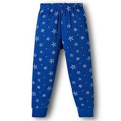 Babyhug Knit Full Sleeves Thermal Inner Wear Set With Star Print - Blue