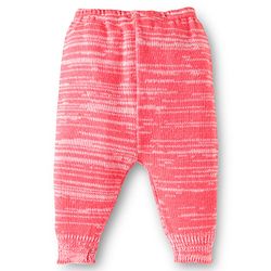 Babyhug Knit Full Sleeves Front Open Solid Coloured Sweater Set With Cap & Booties - Pink