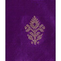 Babyhug Woven Full Sleeves Kurta Pajama Set with Floral Embroidery - Purple