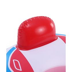 Babyhug Inflatable Swimming Ring  Pink | For 3+ years Boys & Girls| Durable Vinyl Pool Float| Swimming Ride On with Steering Wheel