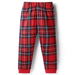 Babyhug Cotton Knit Full Sleeves Night Suit Set with Checks & Here For The Cookies  Print - Red