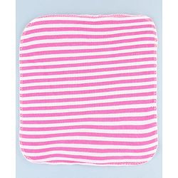 Babyhug Cotton Terry Knit Wash Cloths Pack of 6 L 28 x B 28 cm - Multicolour