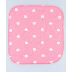 Babyhug Cotton Terry Knit Wash Cloths Pack of 6 L 28 x B 28 cm - Multicolour
