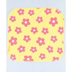 Babyhug Cotton Terry Knit Wash Cloths Pack of 6 L 28 x B 28 cm - Multicolour