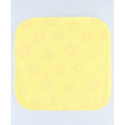 Babyhug Cotton Terry Knit Wash Cloths Pack of 6 L 28 x B 28 cm - Multicolour